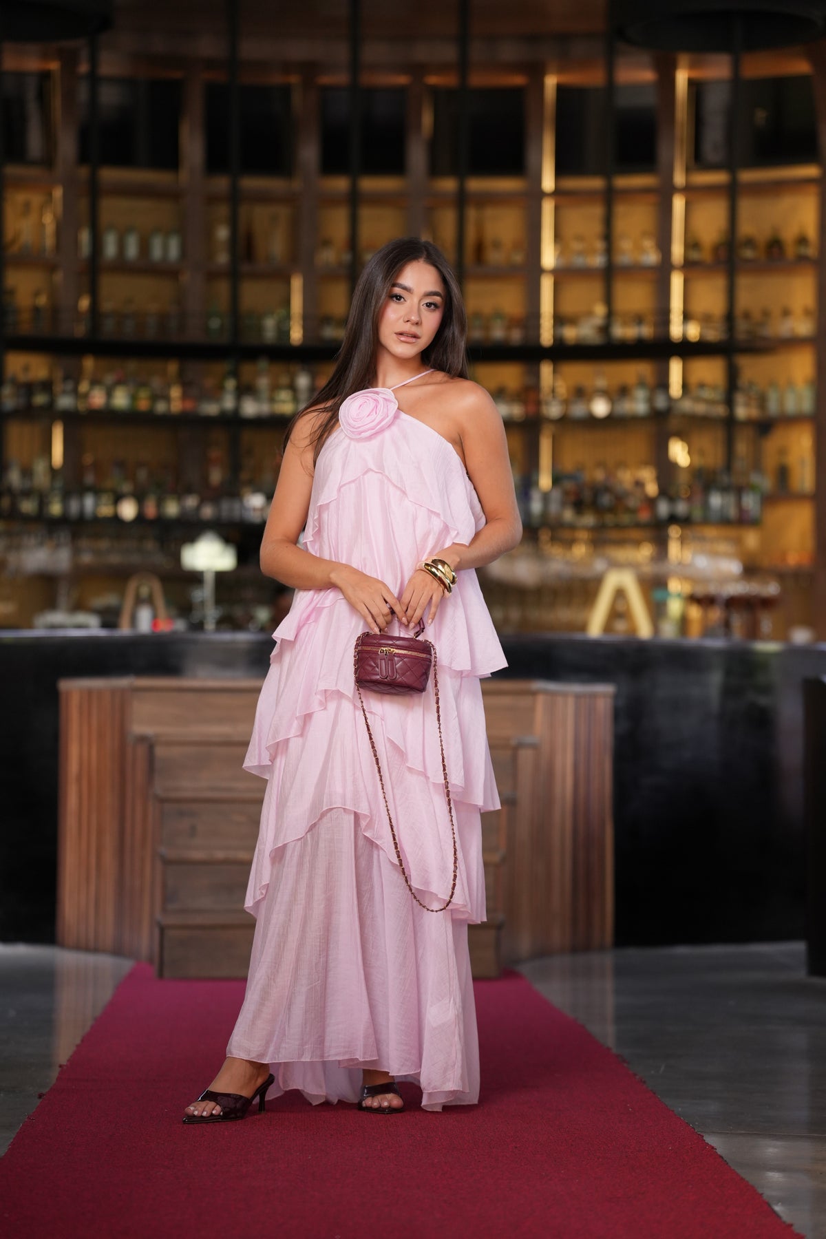 Vestido Rosé Bloom