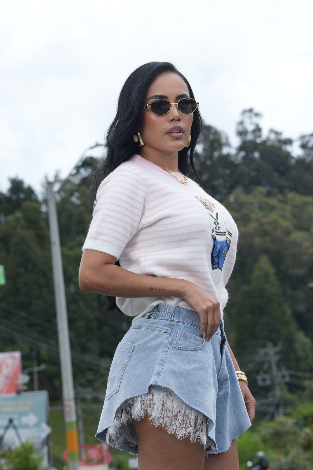 Short Encaje