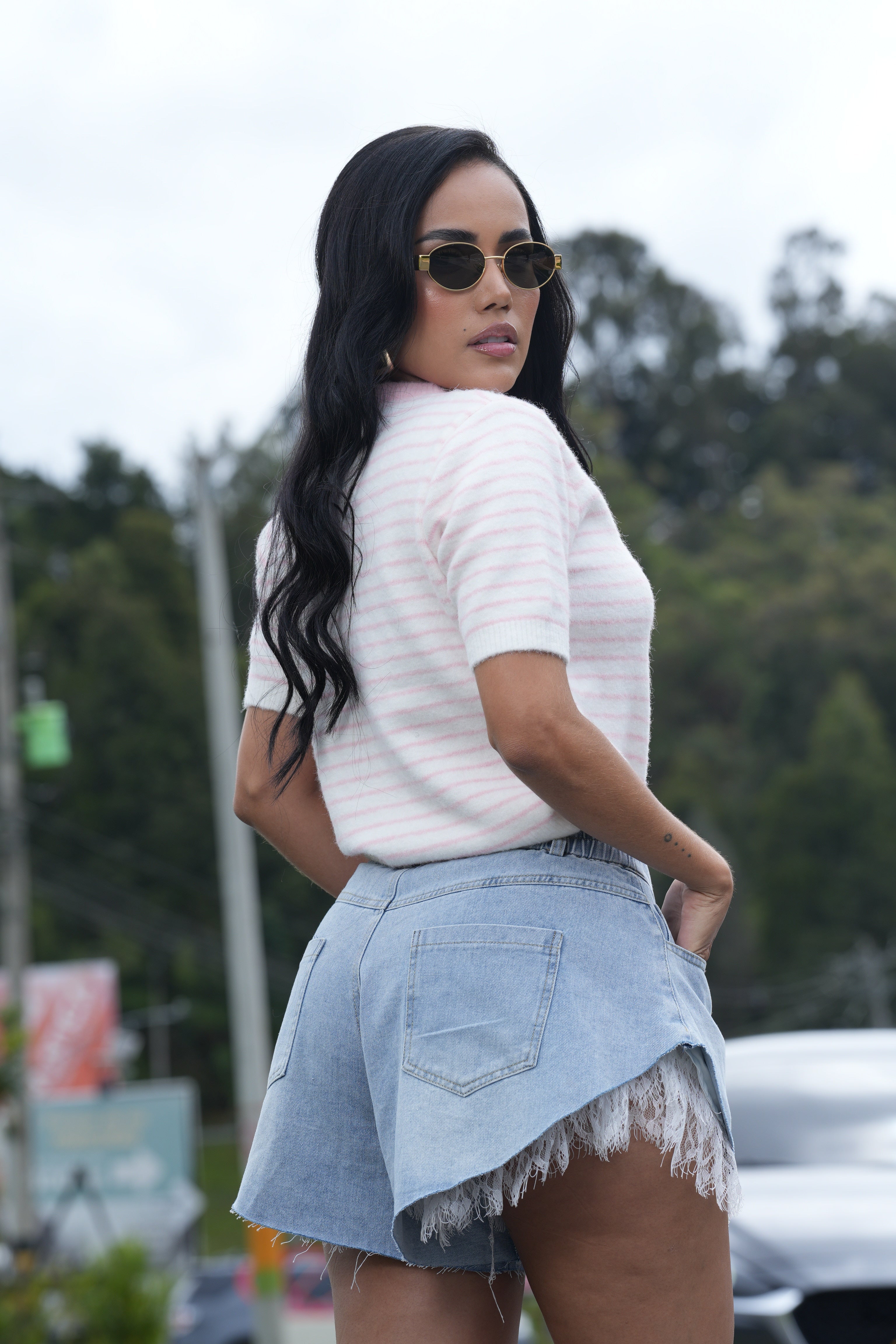 Short Encaje