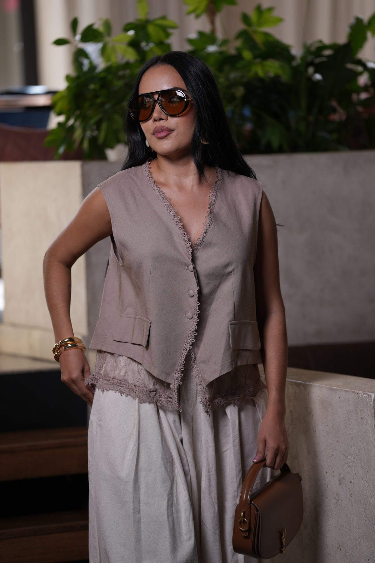 BLUSA CHALECO