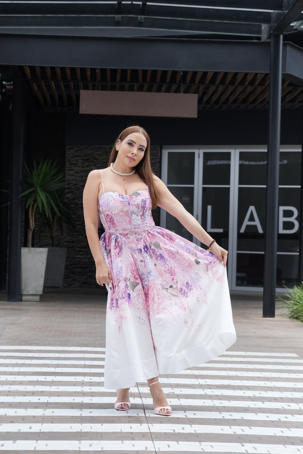 Vestido Midi Floral