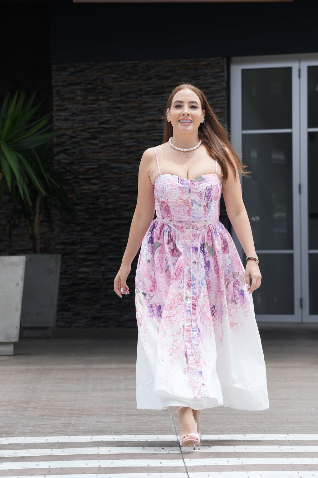 Vestido Midi Floral