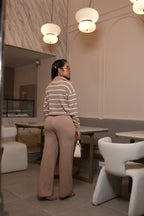 Set Buso Rayas Y Pantalon