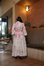 VESTIDO LARGO FLORAL