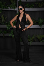 Set De Encaje Negro