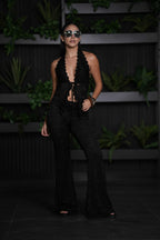 Set De Encaje Negro