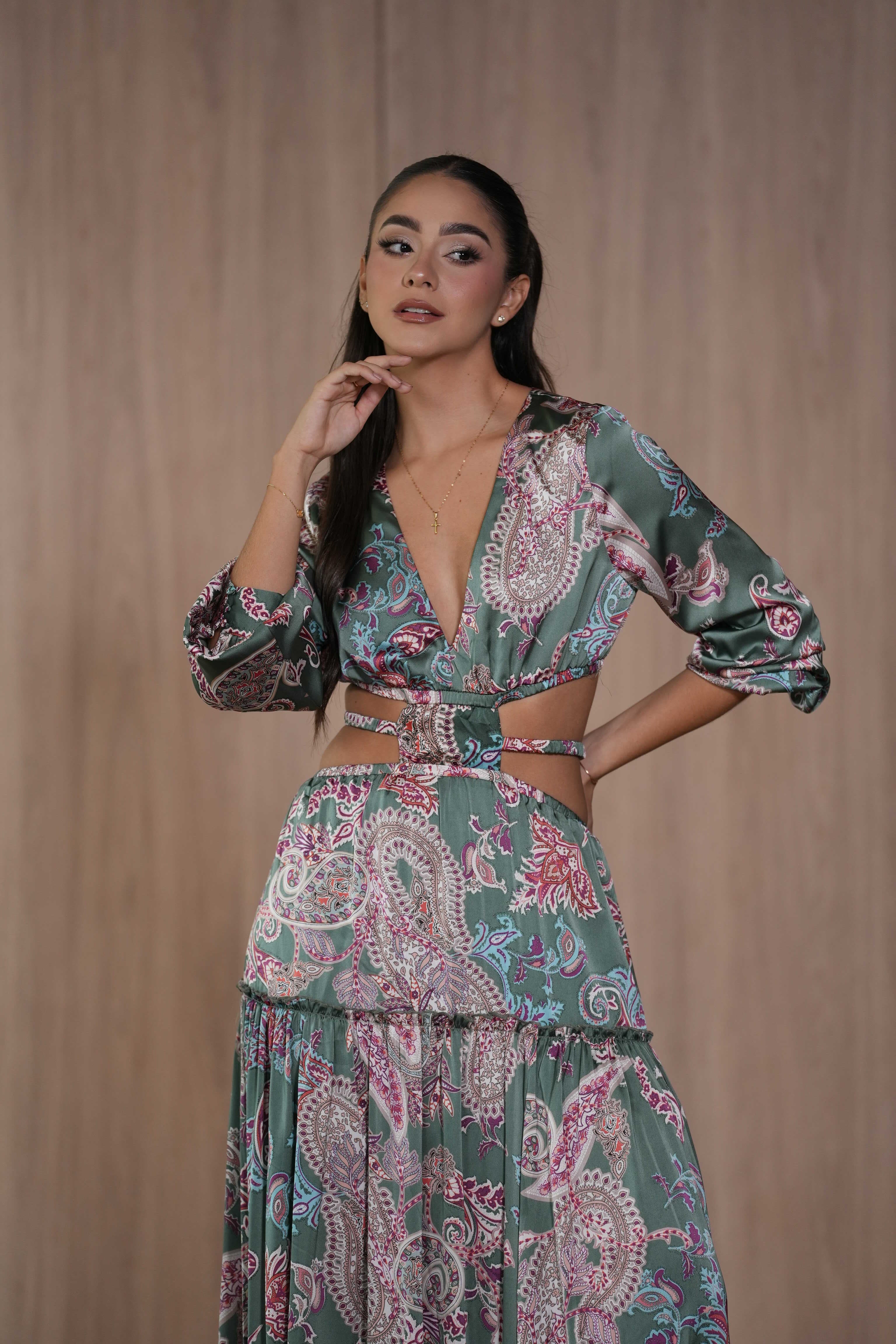 Vestido Armonioso Estampado