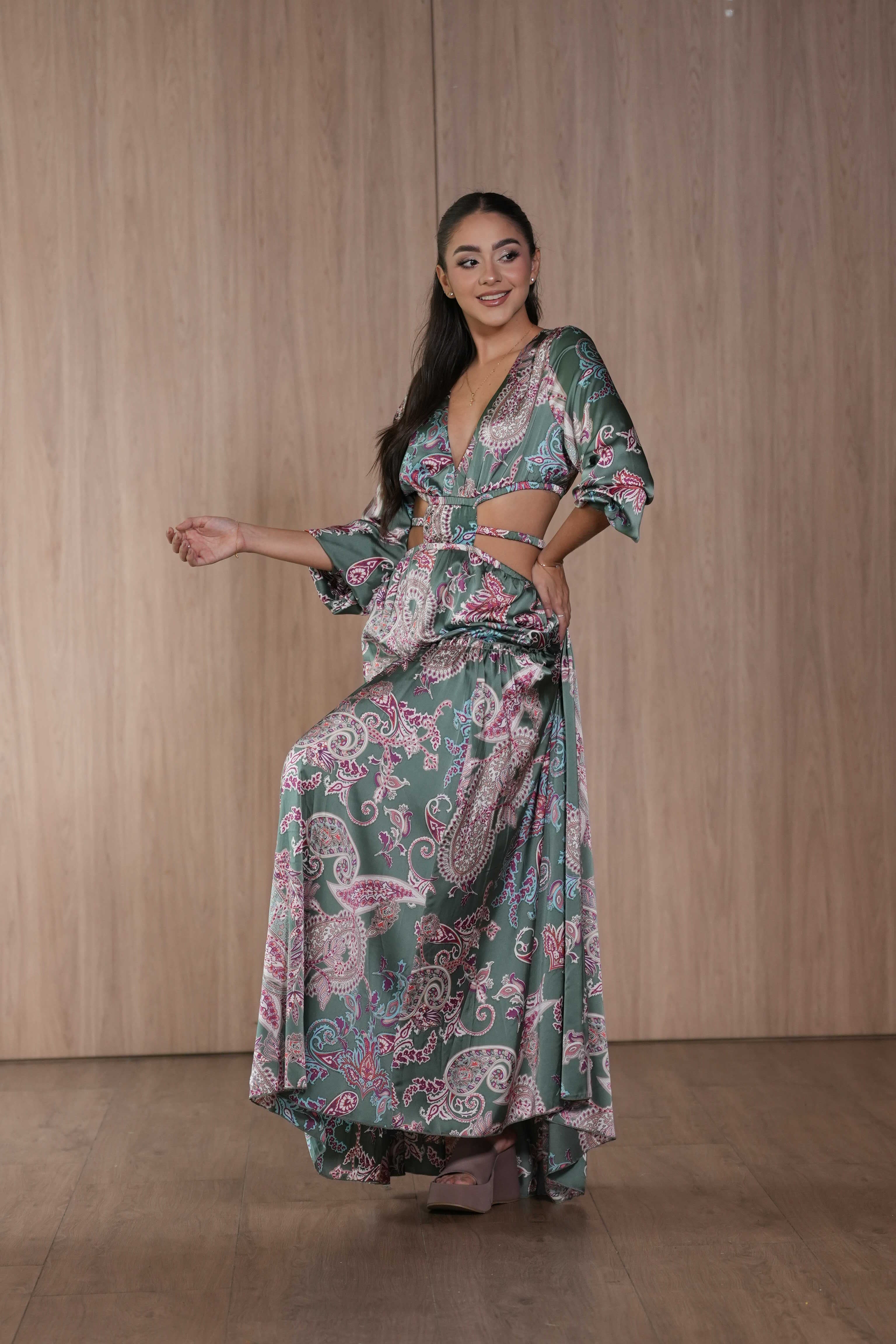 Vestido Armonioso Estampado