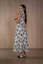 Vestido Midi Estampado
