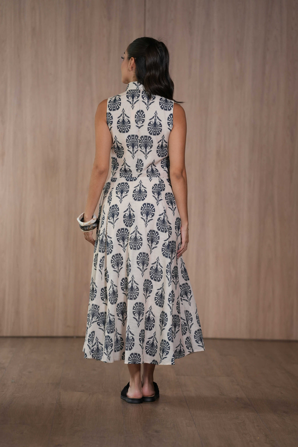 Vestido Midi Estampado