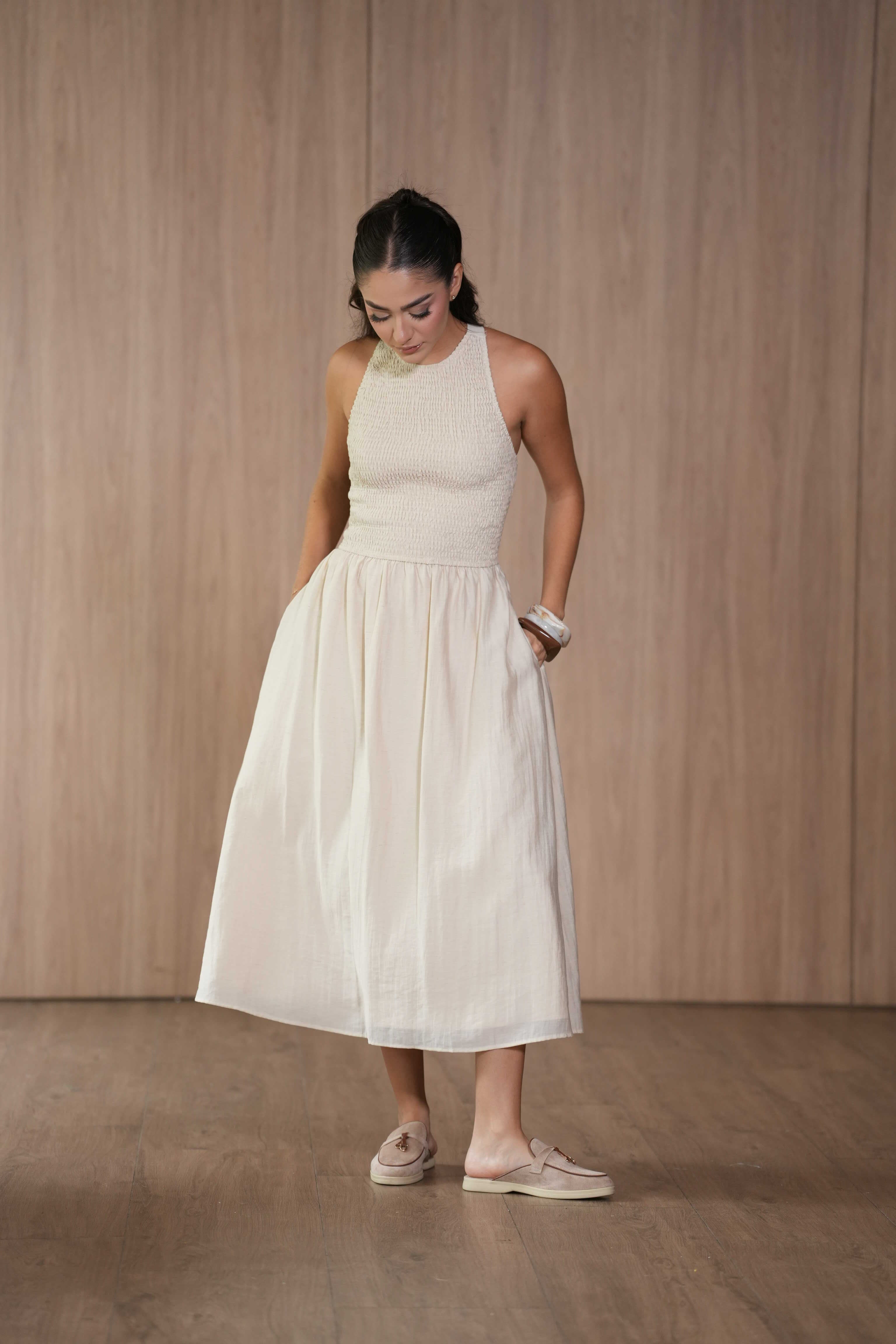 Vestido Nude
