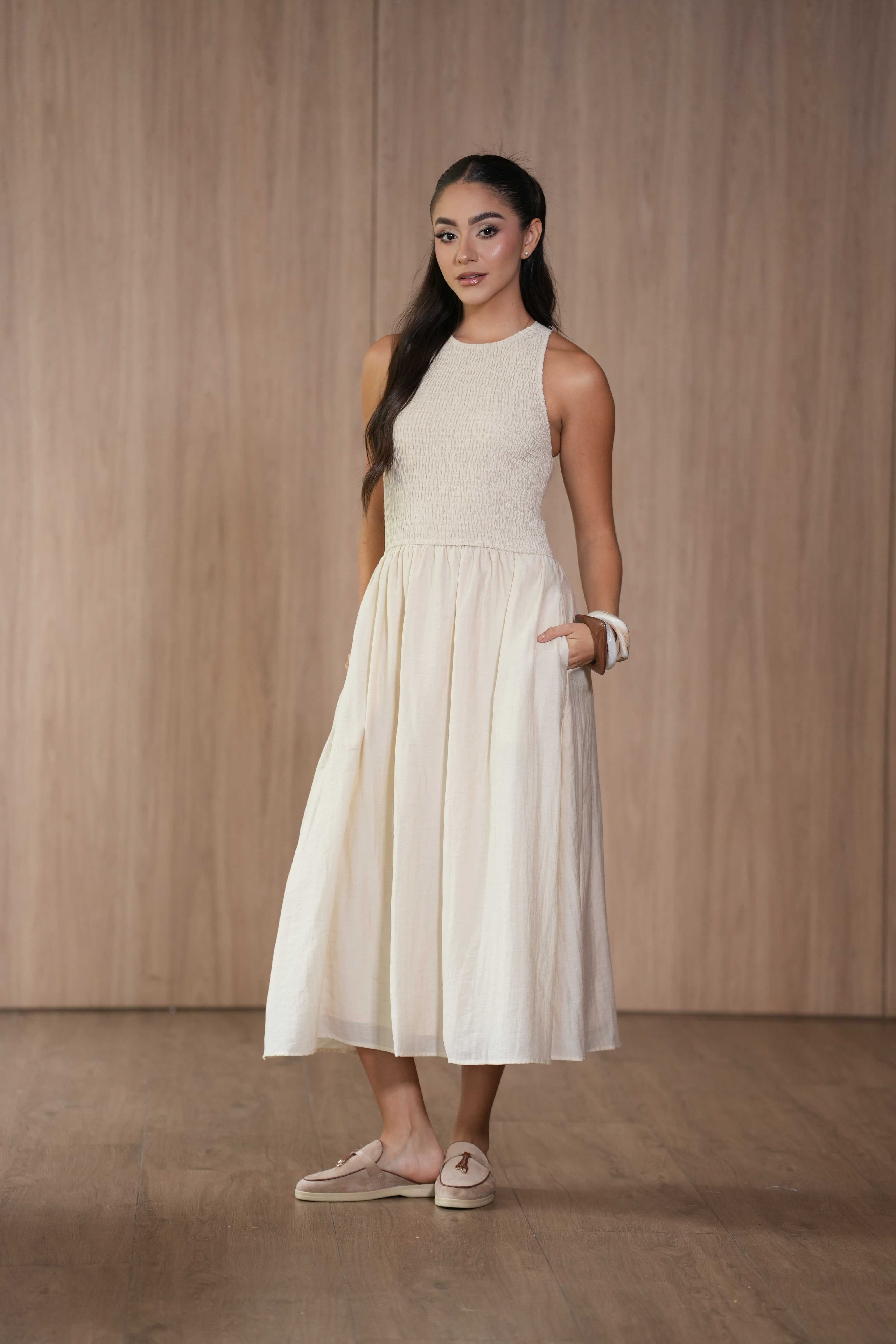 Vestido Nude