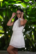 Vestido Tejido Blanco