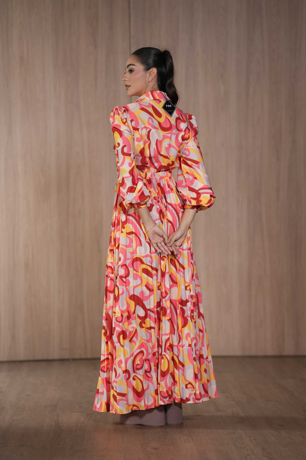 Vestido Vibrante Estampado